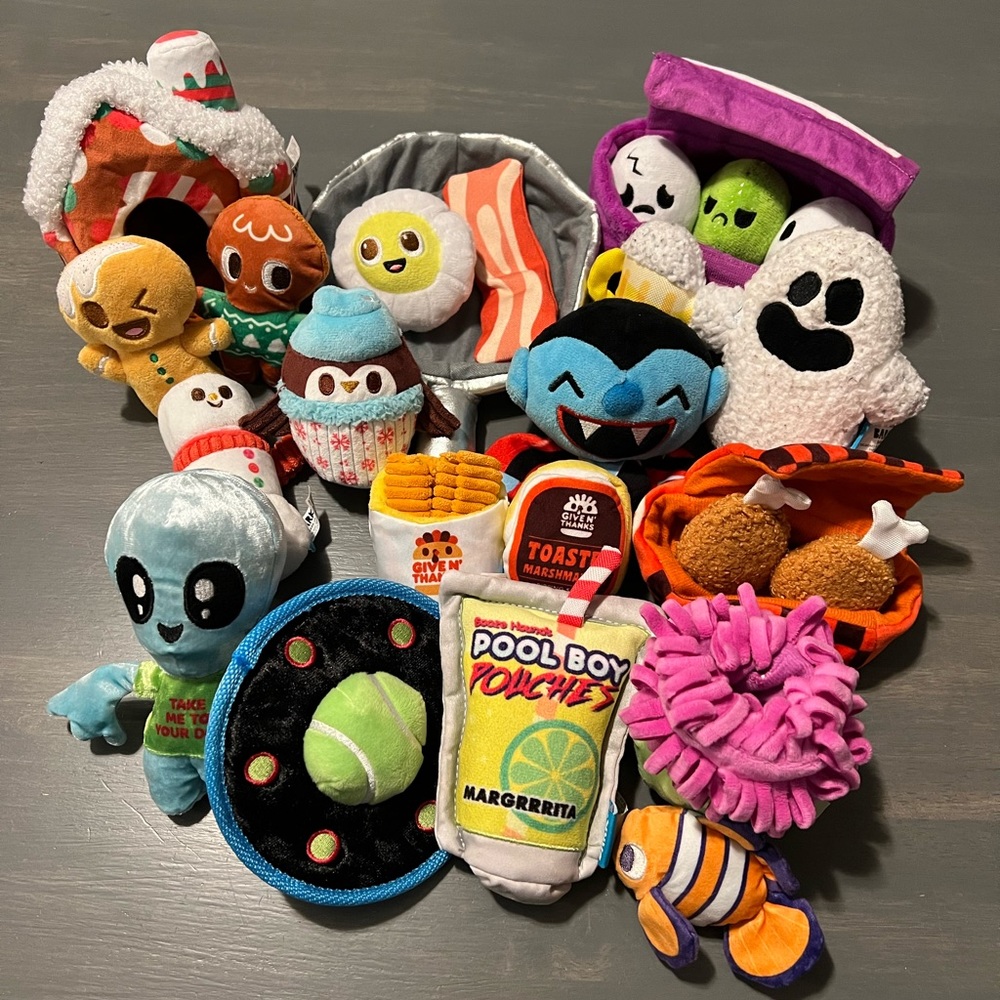BARK! Toy Bundle (16 toys)